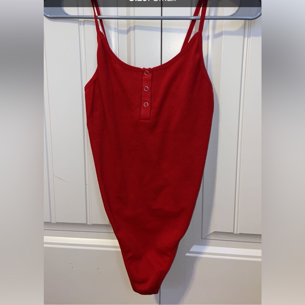 Red Body Suit